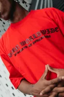 ALREADY FAMOUS Oversized Tee (Red) 9
