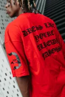 ALREADY FAMOUS Oversized Tee (Red) 11
