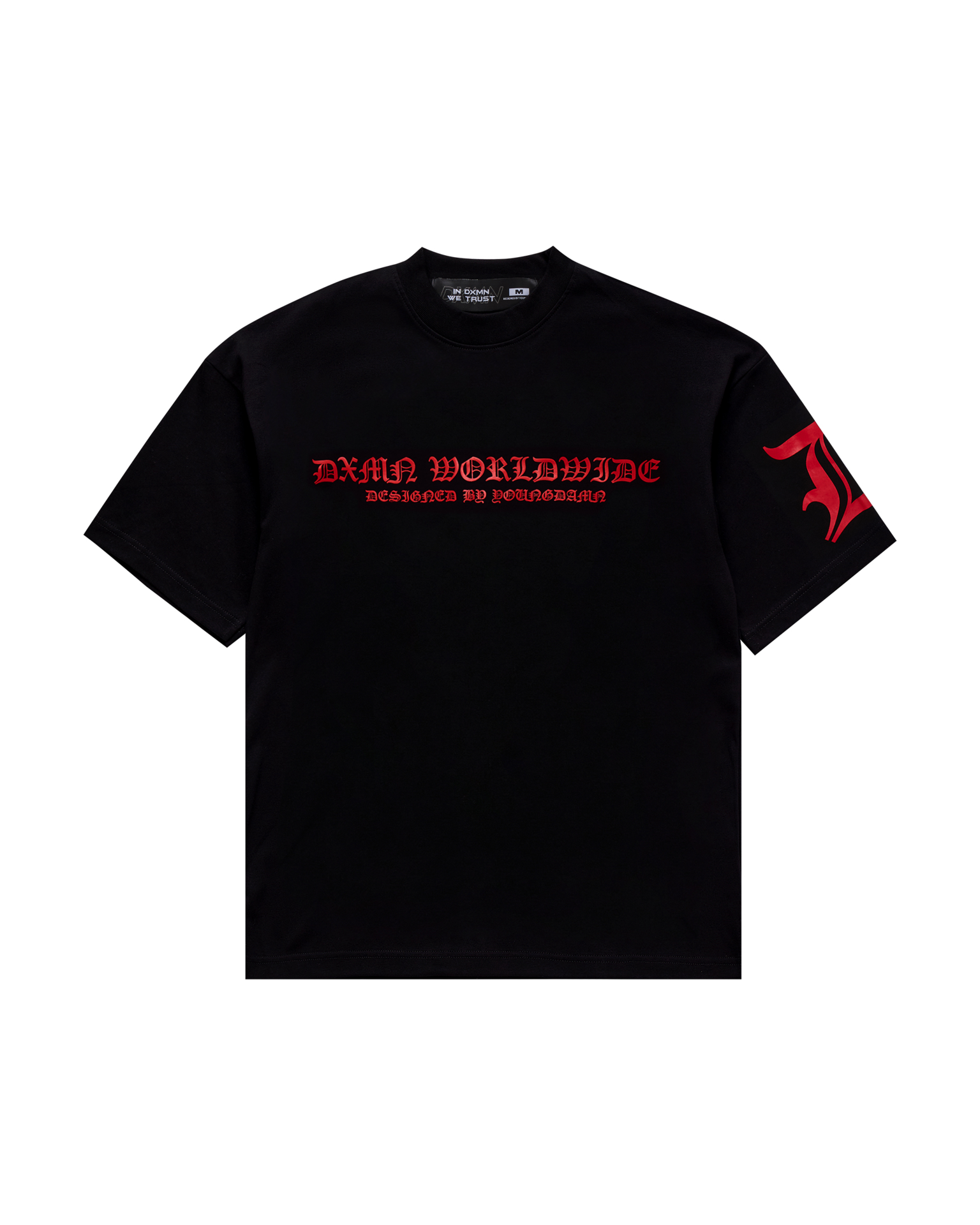 ALREADY FAMOUS Oversized Tee (Black)