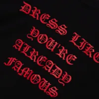 ALREADY FAMOUS Oversized Tee (Black) 4