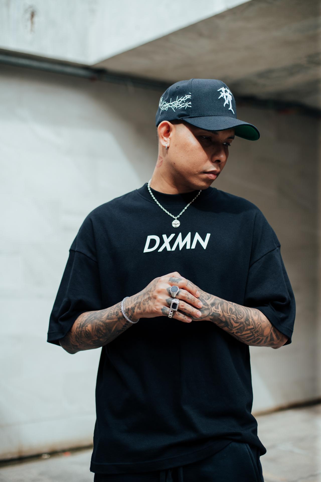 DXMN ESSENTIALS Oversized Tee (Black) 5
