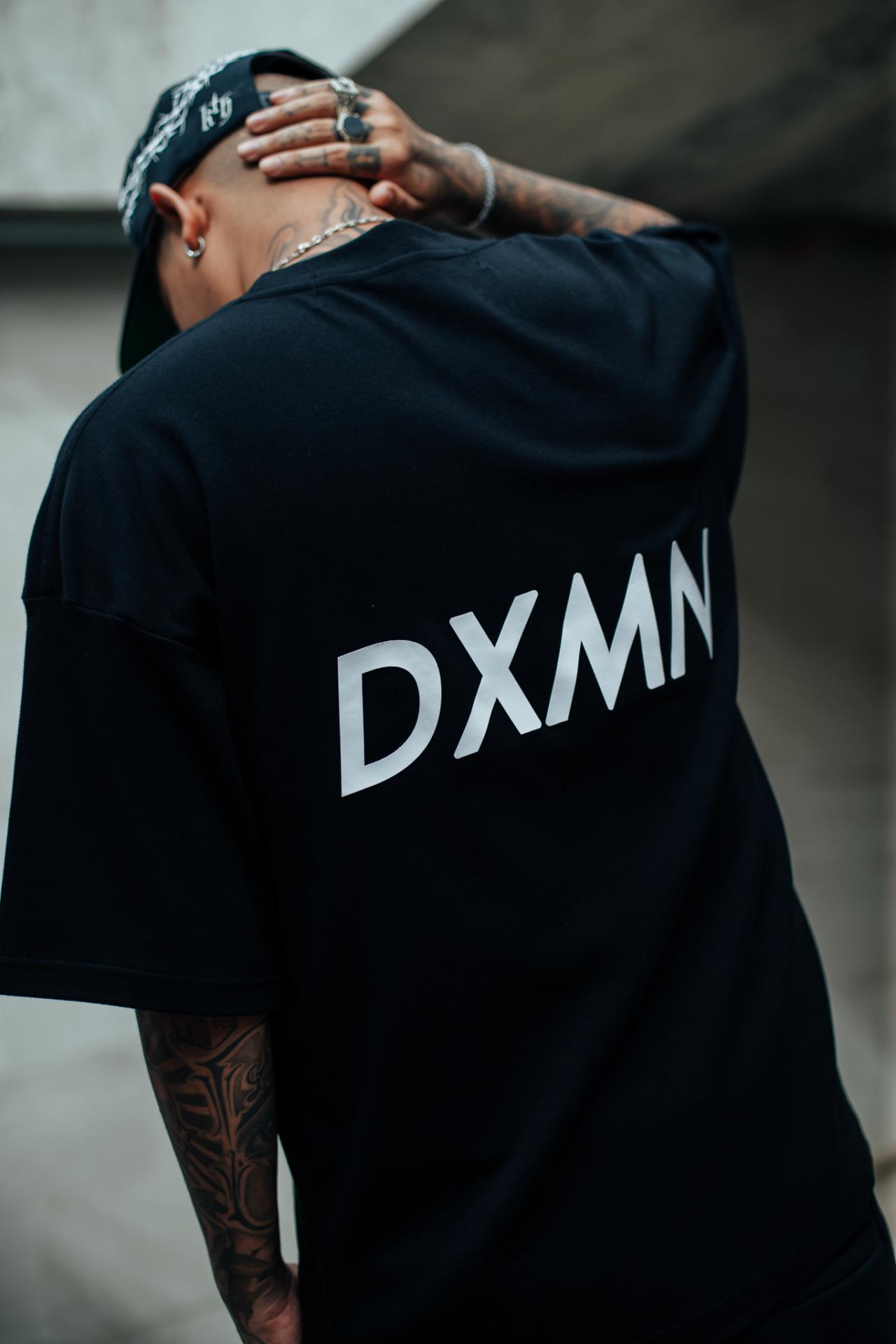 DXMN ESSENTIALS Oversized Tee (Black) 7