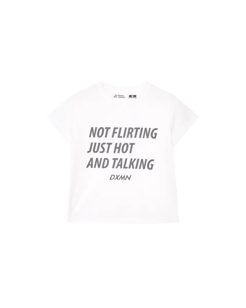 Just hot and talking