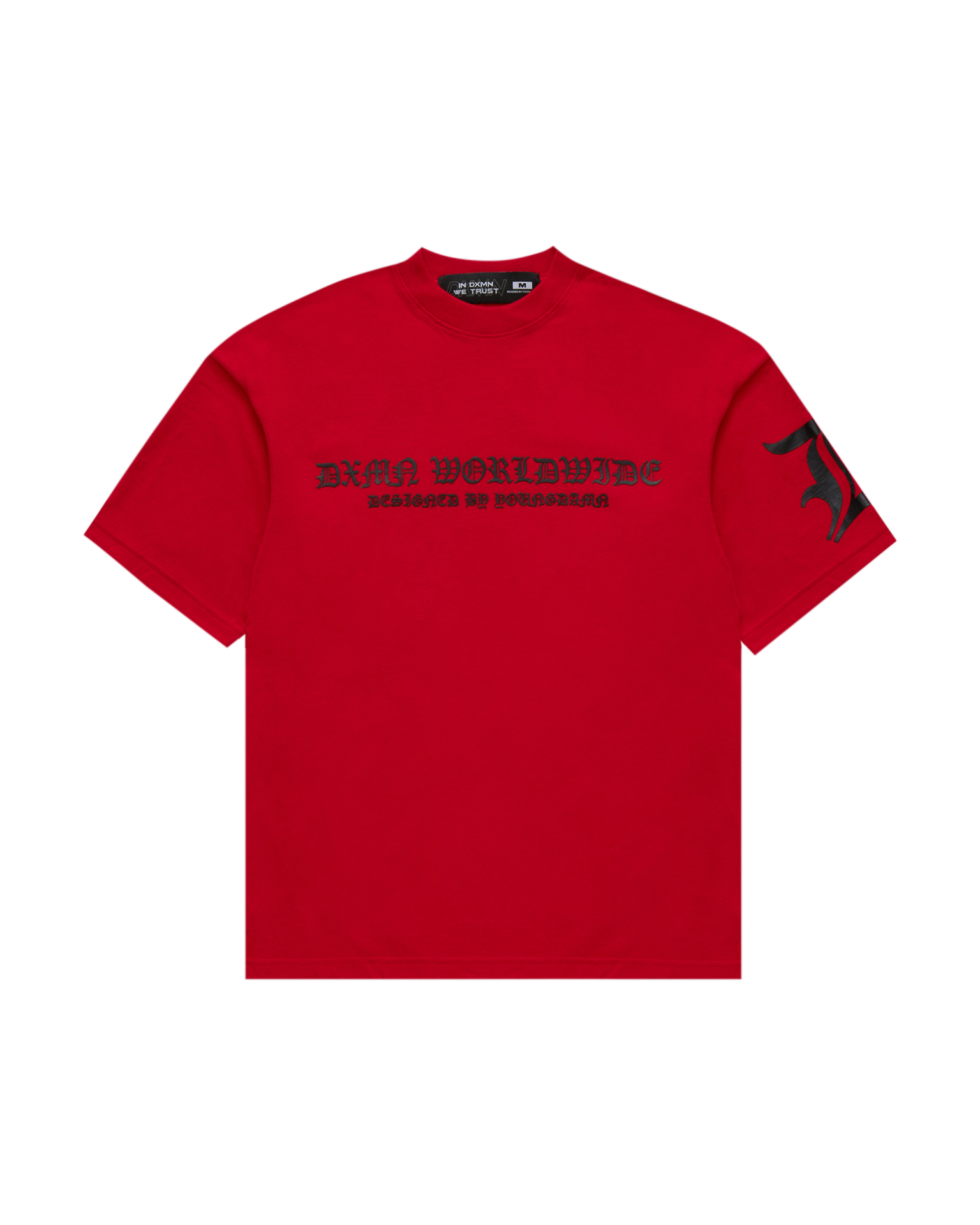 ALREADY FAMOUS Oversized Tee (Red)