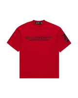 ALREADY FAMOUS Oversized Tee (Red) 1