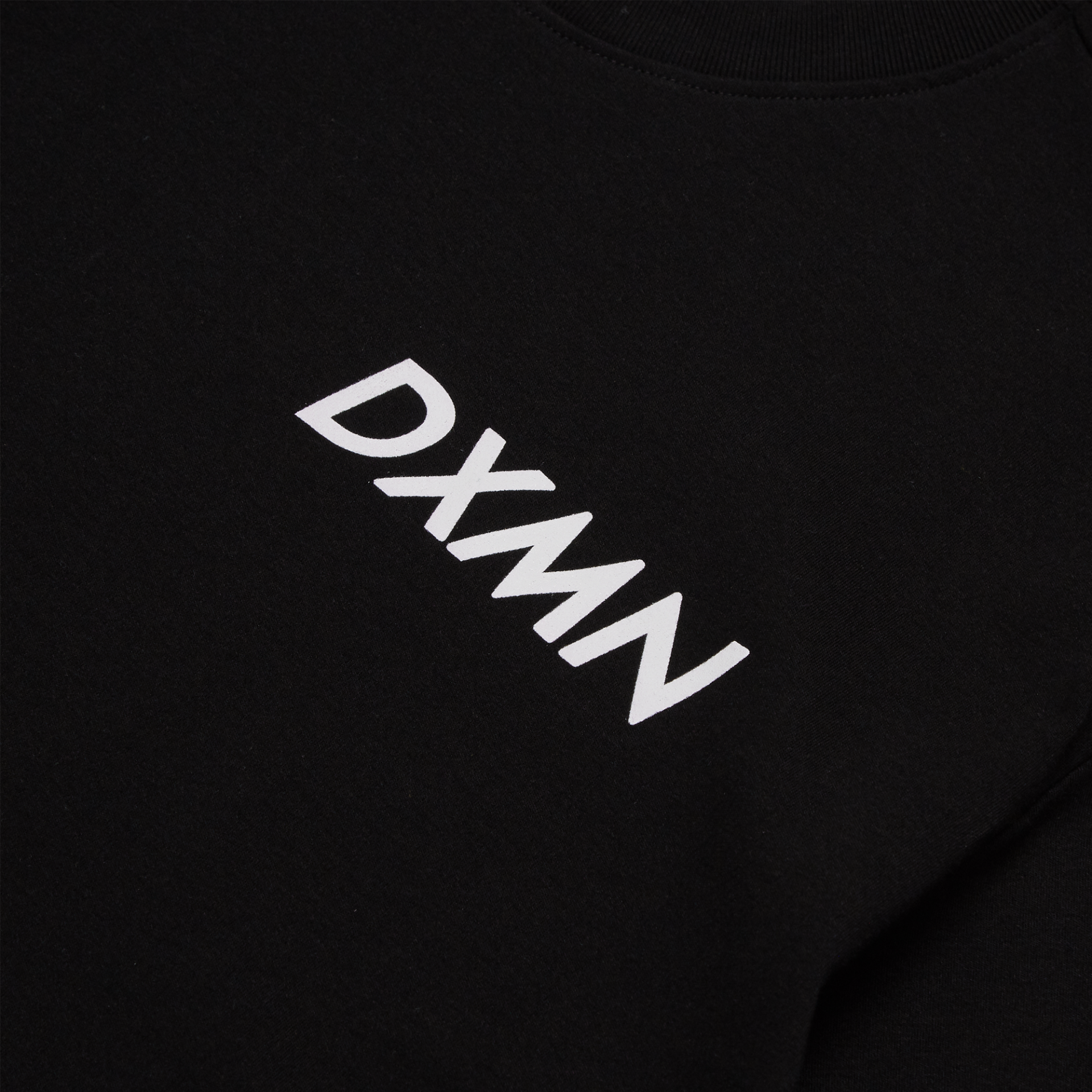 Double Logo Oversized Tee (Black) 2