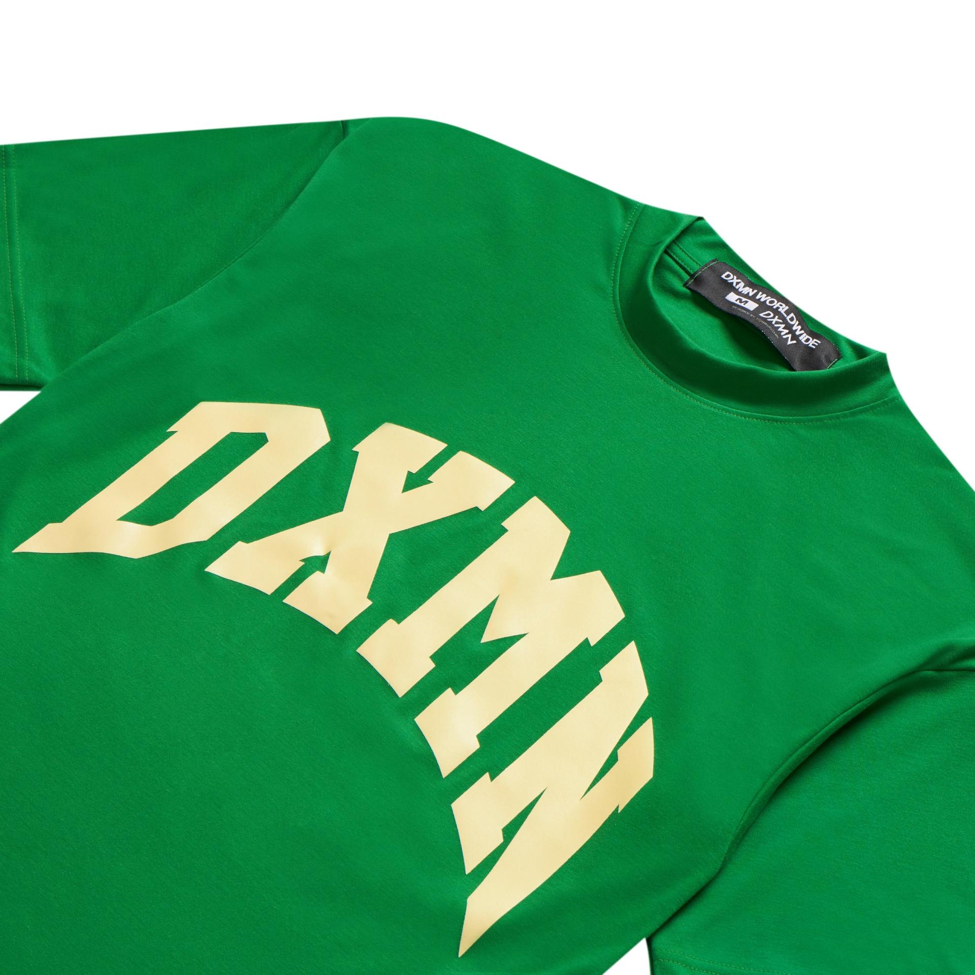 DXMN HUSTLE Oversized Tee (Green) 2