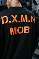 D.X.M.N MOB Oversized Tee (Black) 8