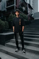 D.X.M.N MOB Oversized Tee (Black) 5