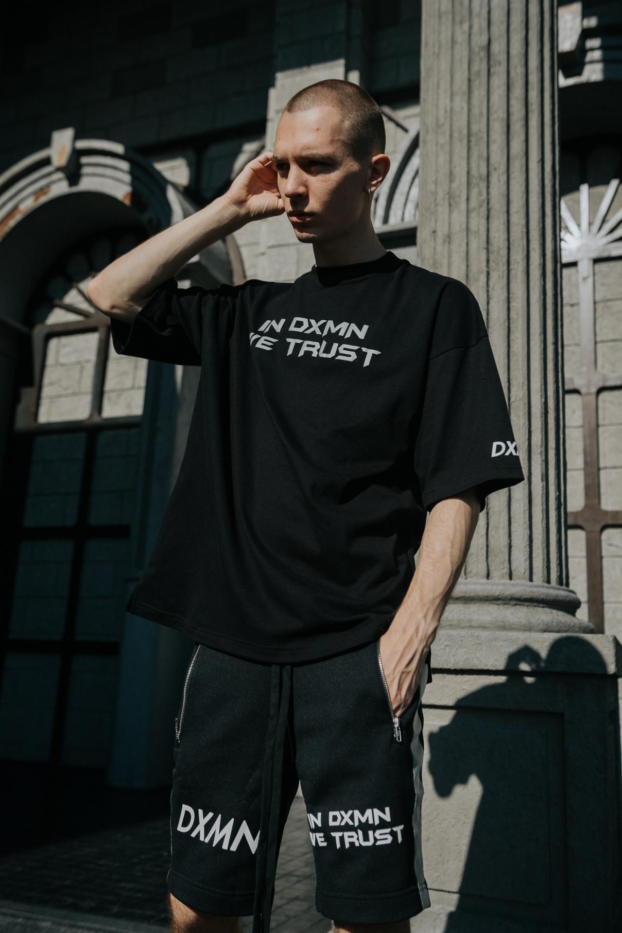IN DXMN WE TRUST Tee (Black) 5
