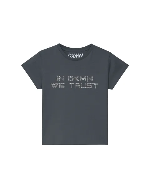 IN DXMN WE TRUST Babytee (Dark gray)