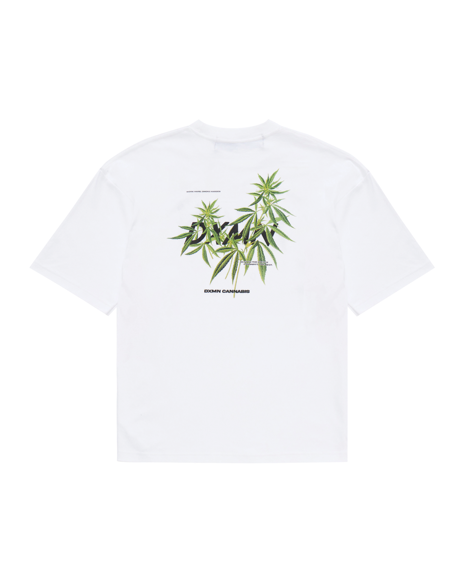 DXMN CANNABIS Oversized Tee (White) 3