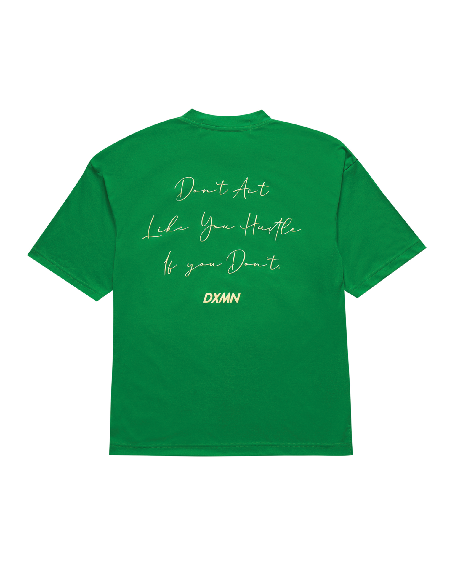 DXMN HUSTLE Oversized Tee (Green) 3