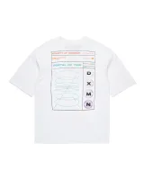 Portal of time Oversized Tee (White) 3
