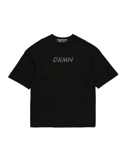 Logo Hologram Reflextive Oversize Tee