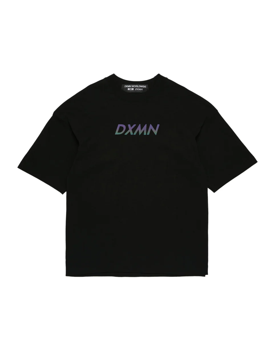 Logo Hologram Reflextive Oversize Tee