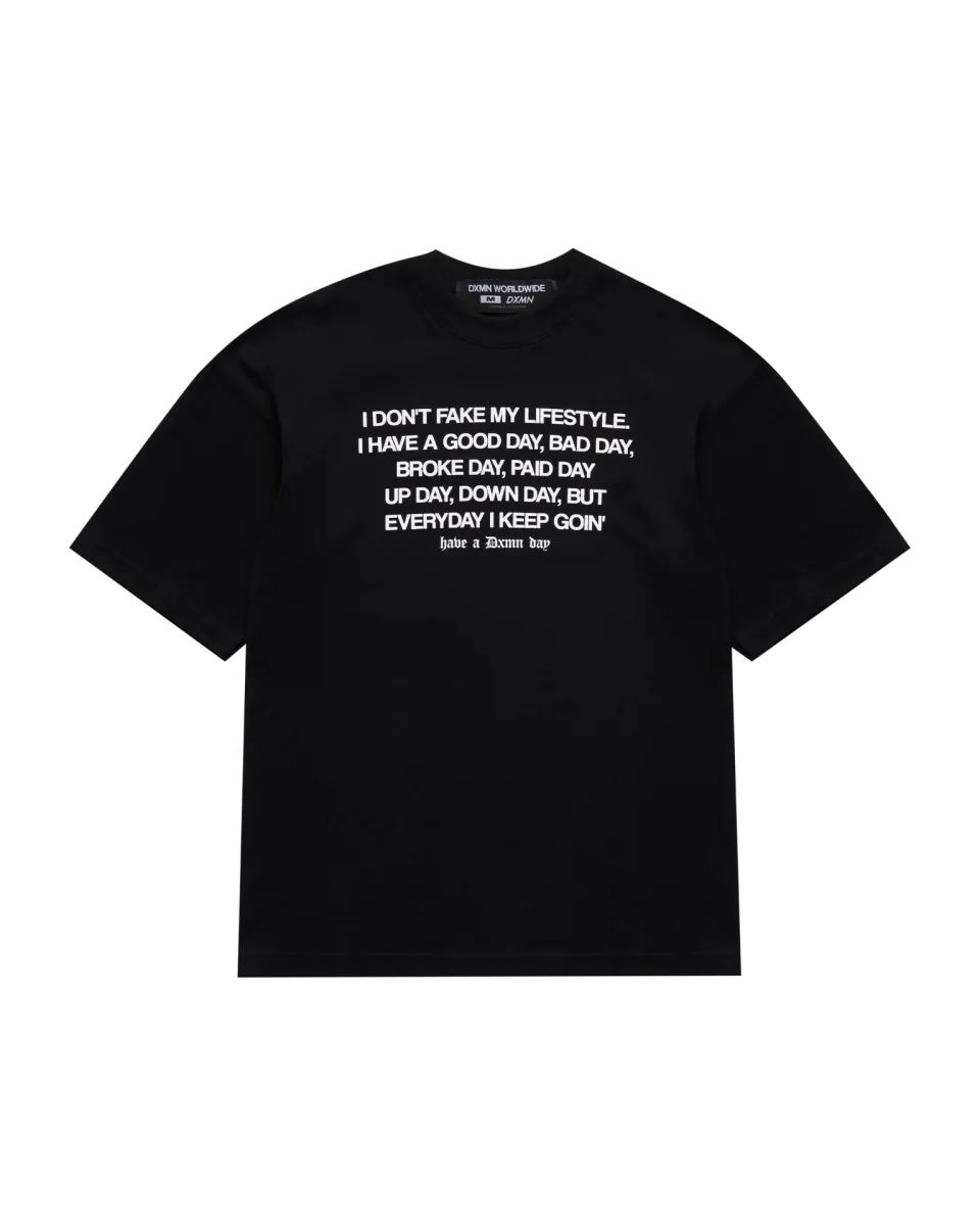 UP DAY, DOWN DAY Oversized Tee