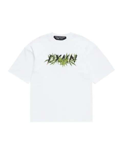 DXMN CANNABIS Oversized Tee (White)