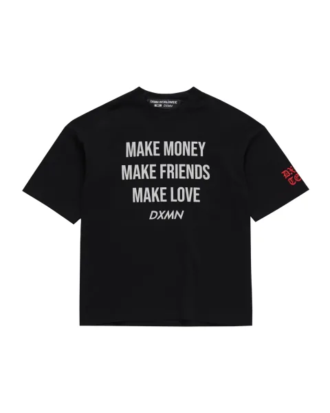 MAKE MONEY FRIENDS LOVE Oversized Tee
