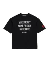 MAKE MONEY FRIENDS LOVE Oversized Tee 1