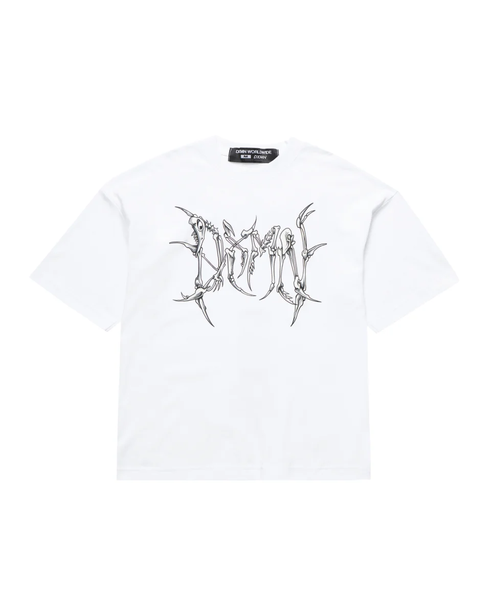 DXMN HARD SPINE Oversized Tee (White)