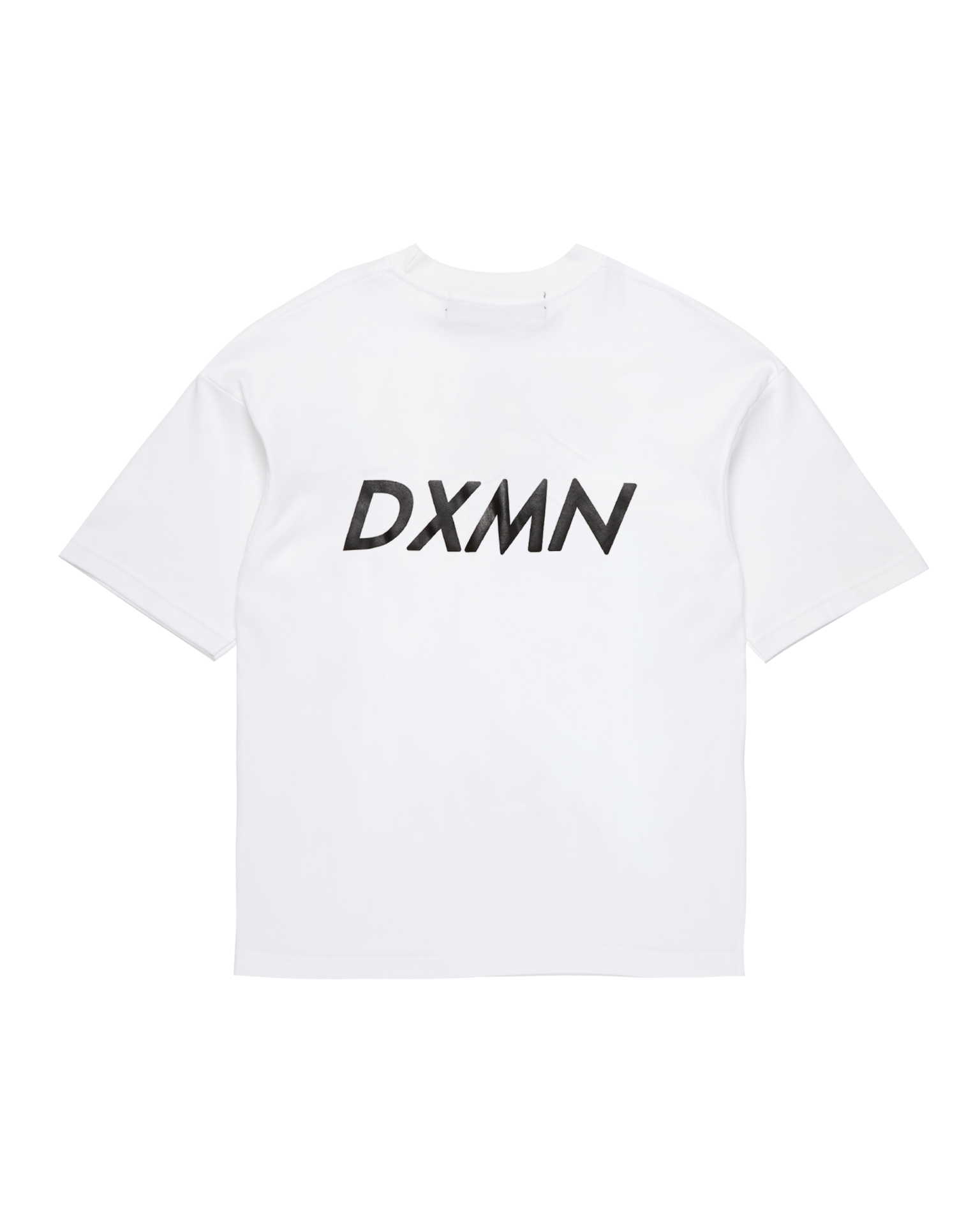 Double Logo Oversized Tee (White) 3