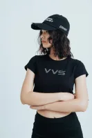 VVS DIAMOND (Black) Baby tee 3
