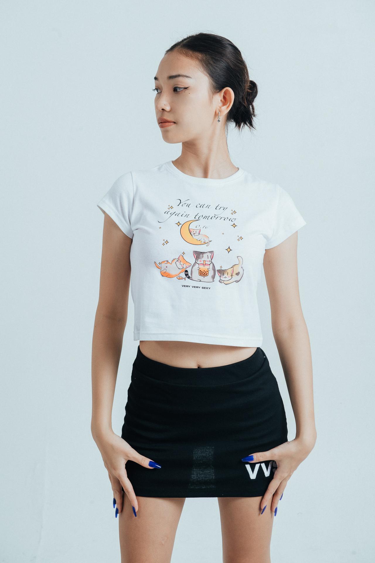 You can try again tmr (White) Babytee 2