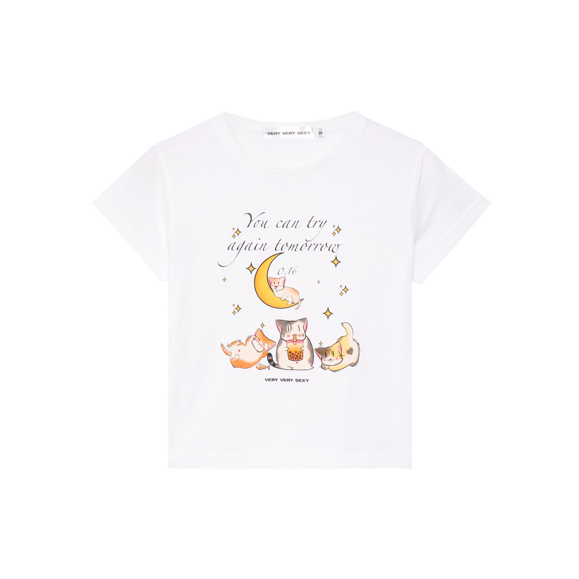 You can try again tmr (White) Babytee