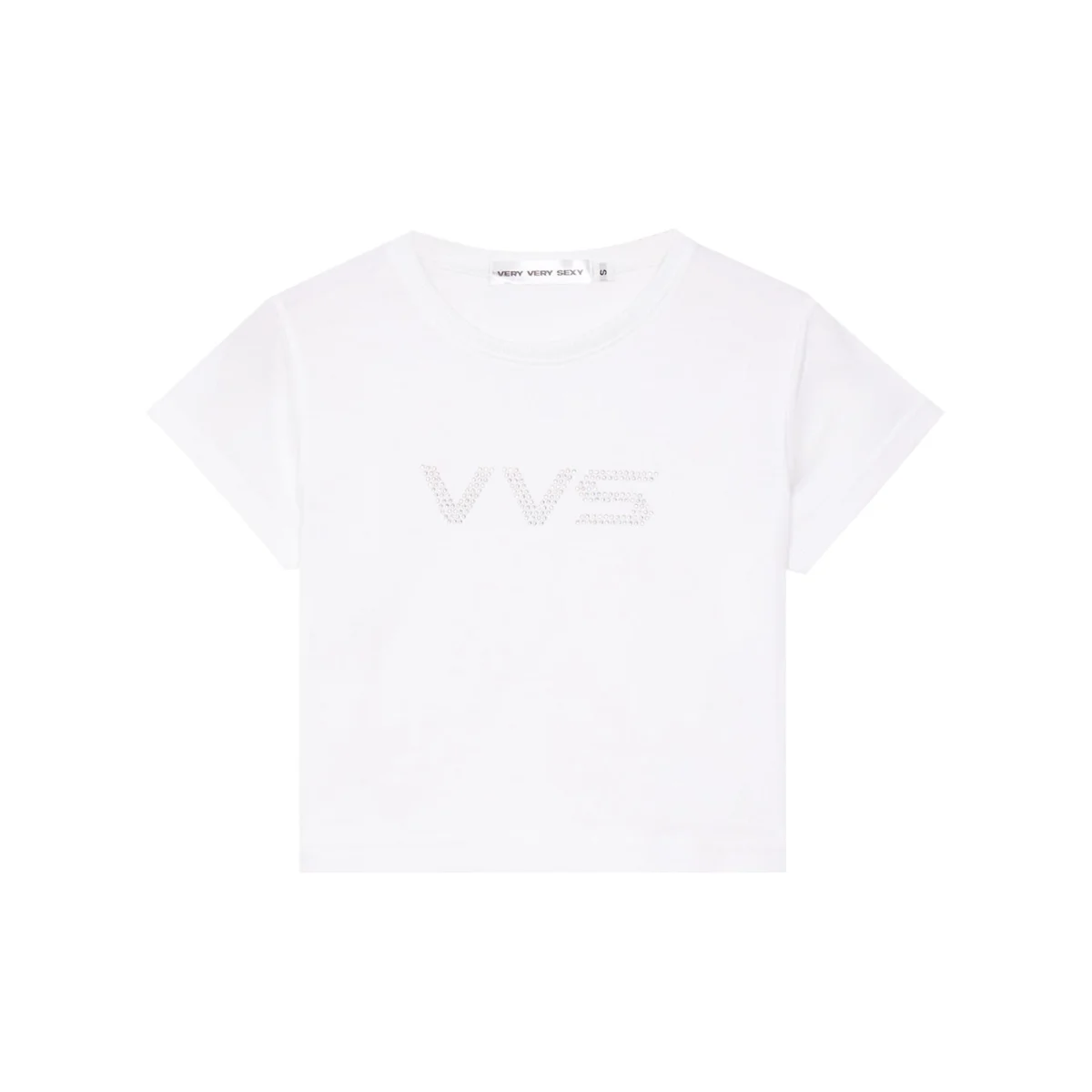 VVS DIAMOND (White) Baby tee