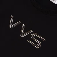 VVS DIAMOND (Black) Baby tee 2
