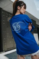 DXMN WORLDWIDE Oversized Tee (Blue) 6