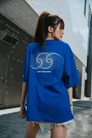 DXMN WORLDWIDE Oversized Tee (Blue) 7