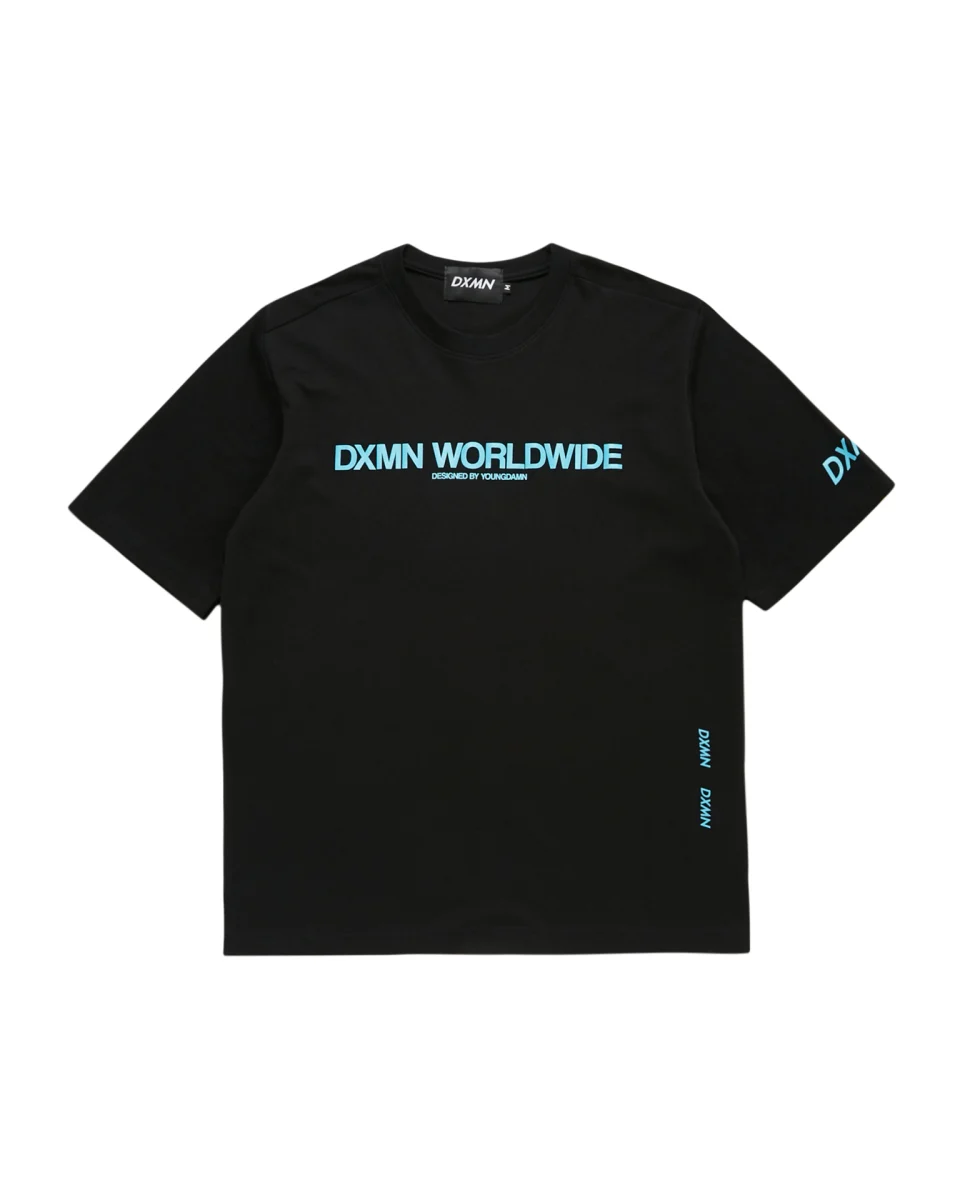 DXMN WORLDWIDE Oversized Tee (Black)